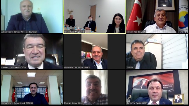 Mevzuat Komisyonu sanal ortamda toplandı