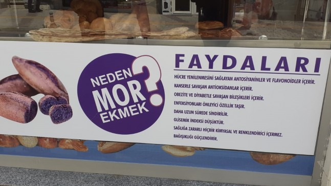 Mor ekmek Babaeski’de