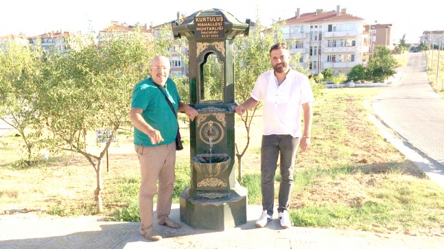 Kurtuluş Mahallesine yeni çeşme