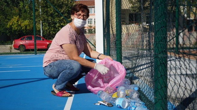 “LÜTFEN ÇÖP ATMAYIN”