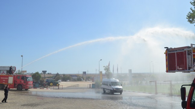 “Gerenli’yi su takıyla karşıladılar”