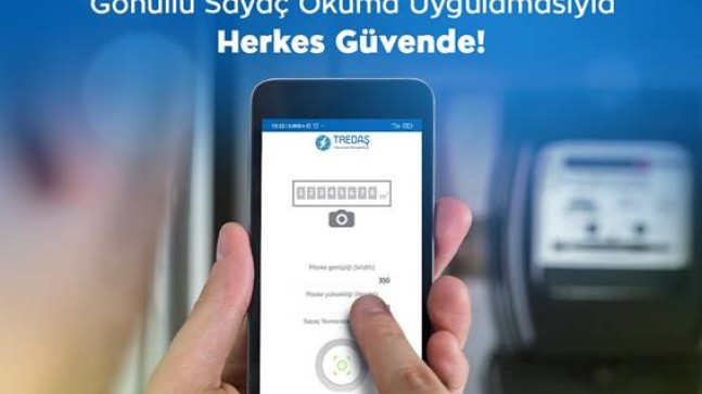 TREDAŞ’ta “Gönüllü Sayaç Okuma Uygulaması” Devreye Alındı