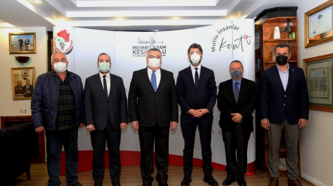 Fener Rum Patrikhanesi Kırklareli metropoliti Sofianopoulos’tan, Başkan Kesimoğlu’na ziyaret