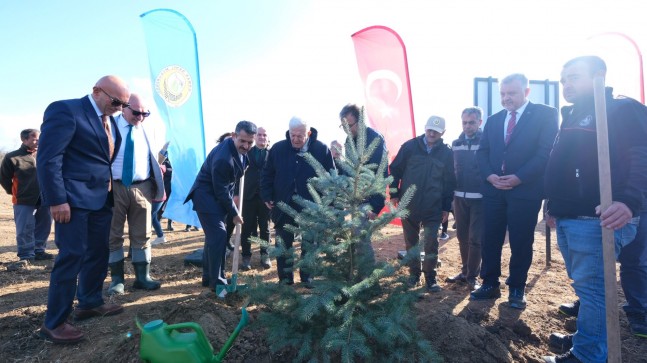 10 bin fidan toprakla buluştu…