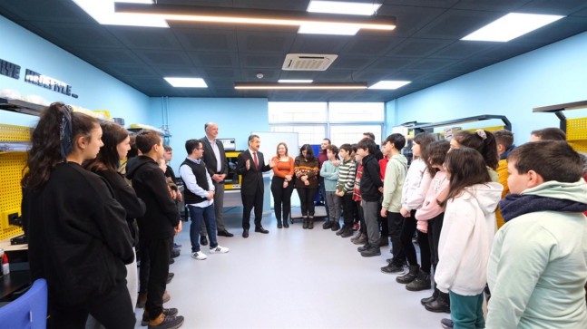 DENEYAP Teknoloji Atölyelerini ziyaret etti