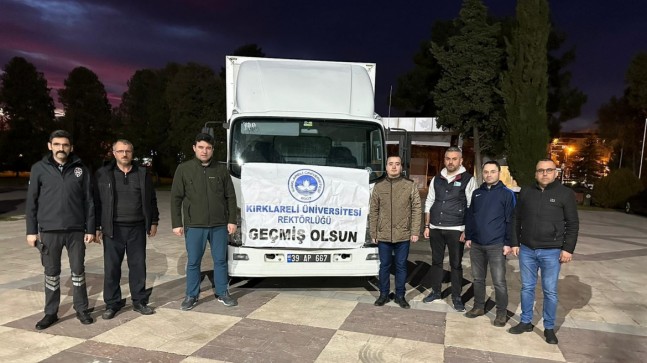 ÜÇÜNCÜ YARDIM ARACI YOLA ÇIKTI