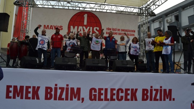 ‘’1 Mayıs günü geniş bir katılım oldu’’