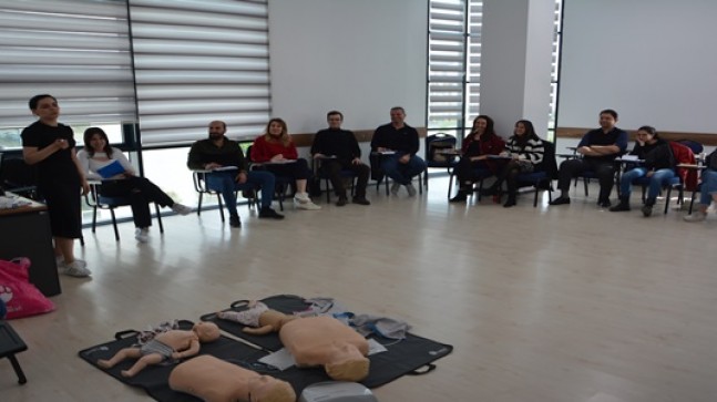 Kırklareli Barosunda ilk yardım eğitimi verildi