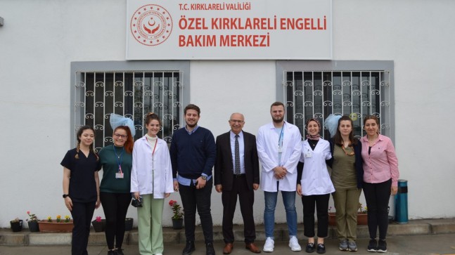 Kaymakam Yüce’den engelliler haftası ziyareti