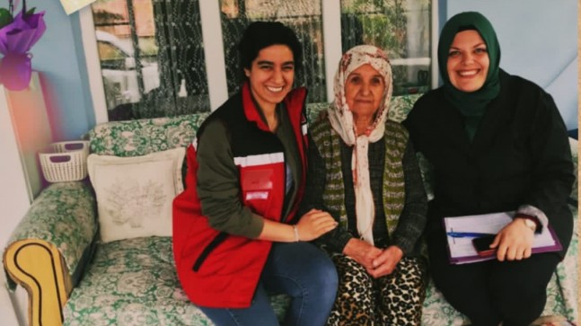 Babaeski’de şehit annesine ziyaret