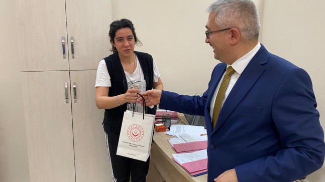 Müdür Uysal’dan Babaeski ziyareti