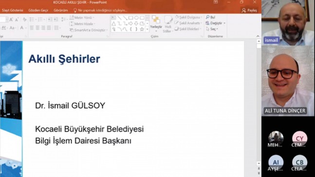 Akıllı Şehirler” konusu öğrenciler tarafından ilgi ve beğeniyle dinlendi