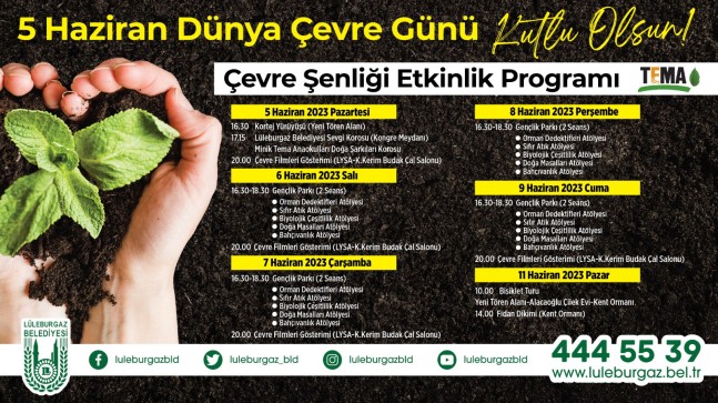 ‘’Yeşil ve yaşanabilir bir çevre oluşturmak bizim elimizde!’’