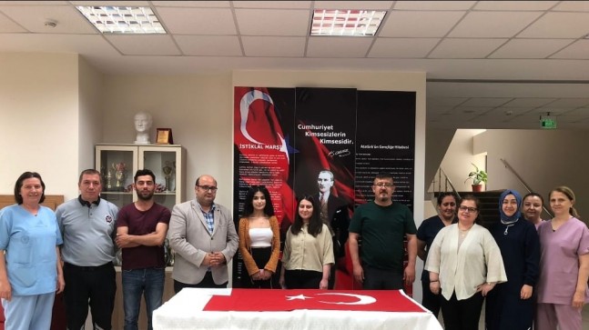 Görev dönüşü yemin töreni düzenlendi