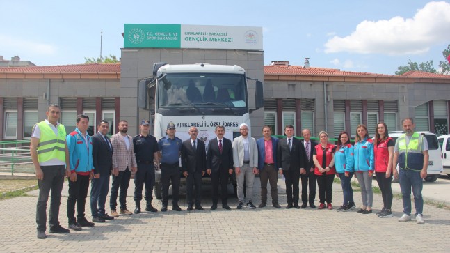 Babaeski’den Adıyaman’a gönül köprüsü