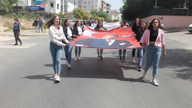 Babaeski’de Gençlik Yürüyüşü yapıldı