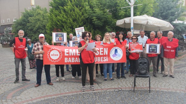 ‘’Adil Bir İkramiye; İnsan Onuruna Yakışır Bir Emeklilik Yaşamı İstiyoruz!’’