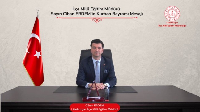 Müdür Erdem Kurban Bayramı mesajı yayınladı