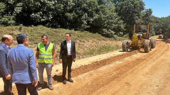 Avcılar-İğneada yolunda çalışmalar aralıksız sürüyor