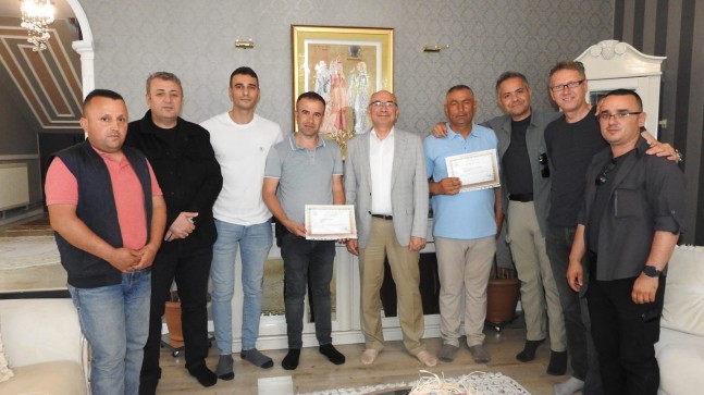 Tayin ve emekli personele veda edildi