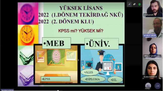  “Mezun Kürsüsü Mayıs 2023” tamamlandı