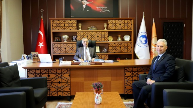 Tulga’dan Rektör Şengörür’e ziyaret