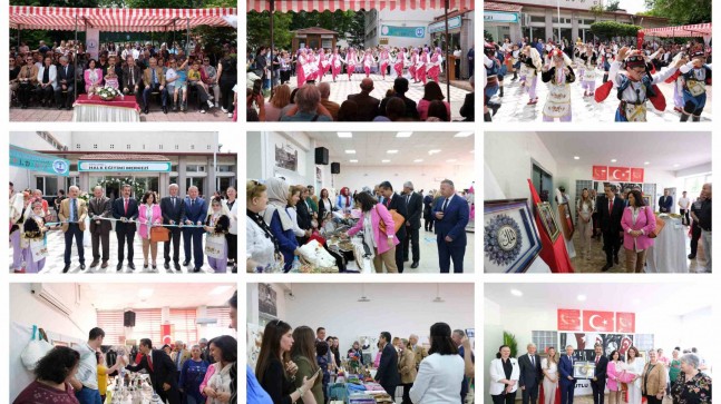 Yıl sonu sergisinin açılışı yapıldı