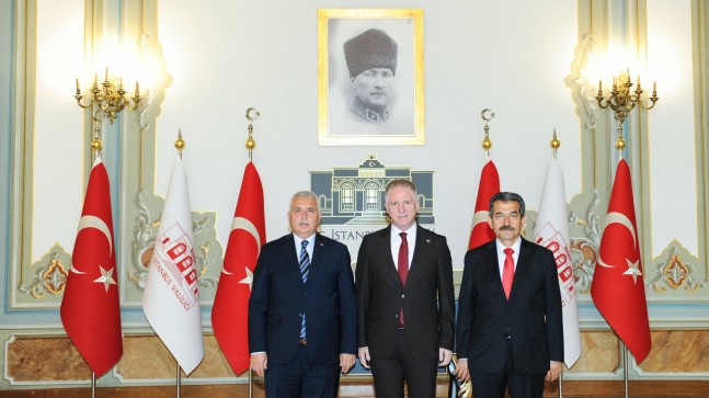 Kırklareli ve Tekirdağ Valilerinden İstanbul Valisine ziyaret