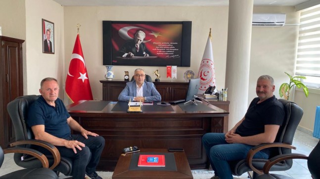 Müdür Uysal’a makamında ziyaret