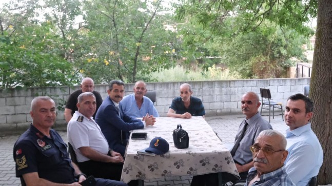 Vali Ekici Karabayır köyündeydi