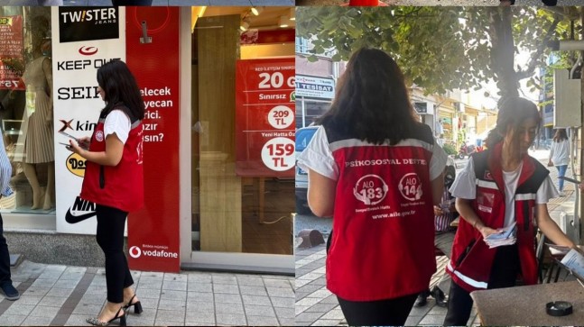 ŞÖNİM toplumsal farkındalık için sahadaydı