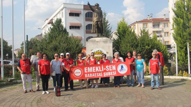 ‘’Emekliler haftası kutlama değil mücadele şiarıyla belirleniyor’’