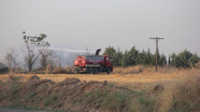 Babaeski’de büyük yangın