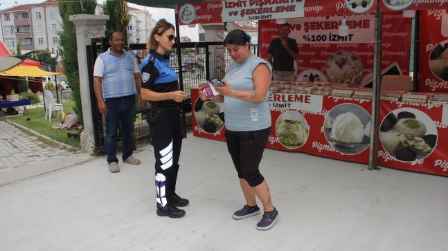 KADES broşürleri dağıtıldı