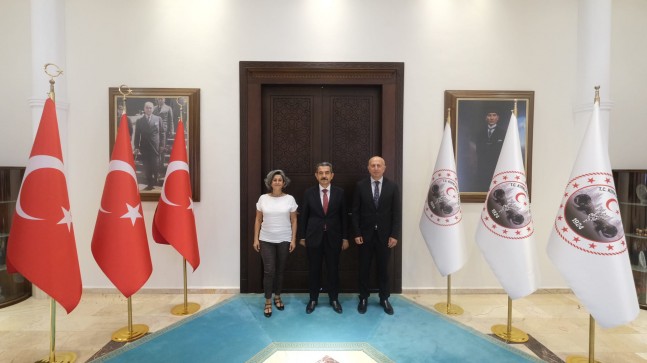 Vali Ekici GAZDAŞ’ı kabul etti