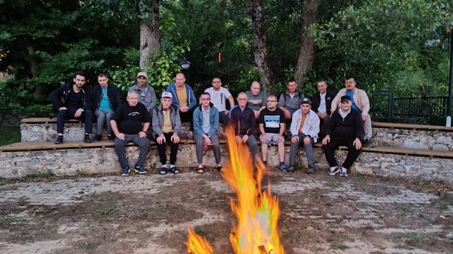 Yıldız Dağları Tabiat Eğitim Merkezi’nde kamp yaptılar