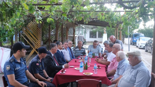 Vali Ekici Hıdırca Köyünü ziyaret etti