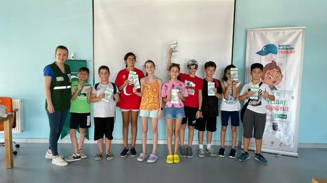 Yeşilay’dan yaz okulu öğrencilerine etkinlik