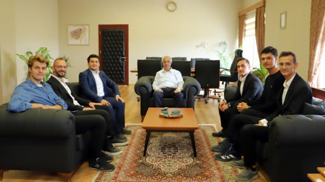 TÜGVA’dan Rektör Şengörür’e ziyaret