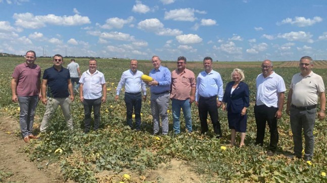 Çorlu’nun ilk coğrafi işaretli ürünü Çorlu Seymen Kavunu…