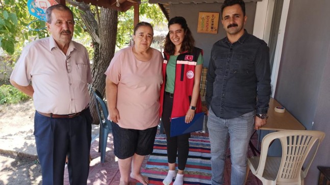 Şehidin ailesine ziyaret