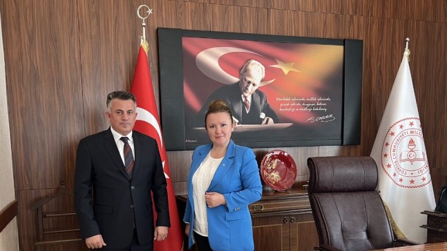Müdür Çamuroğlu’ndan Müdür Özefsun’a ziyaret