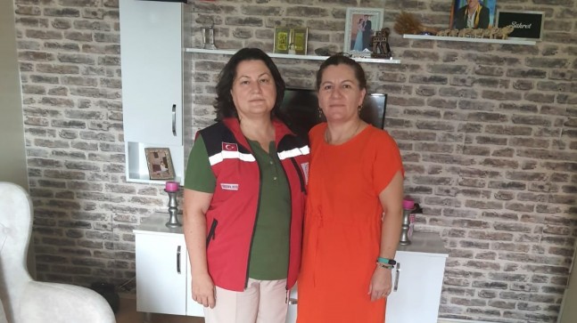 Şehidin kardeşine ziyaret