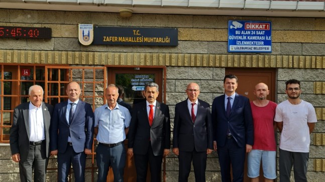 Vali Ekici’den Zafer Mahallesi Muhtarlığına ziyaret