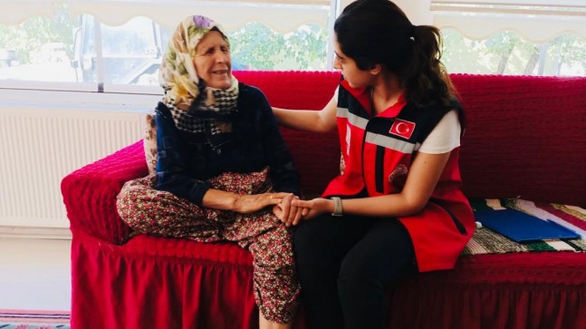 Babaeski’de şehit ailesine ziyaret