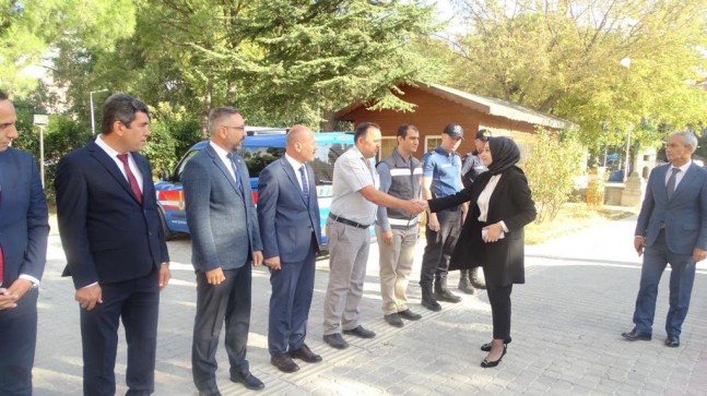 Pınarhisar’a atanan yeni kaymakam görevine başladı