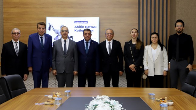 Rektör Şengörür’e Ahilik Haftası ziyareti