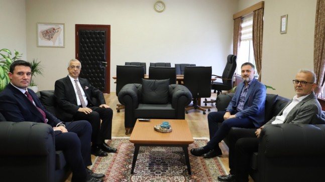 Milletvekili Sarıçam’dan Rektör Şengörür’e ziyaret