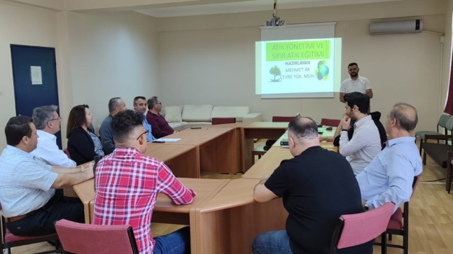 Babaeski MYO’da Atık Yönetimi ve Sıfır Atık Eğitimi verildi