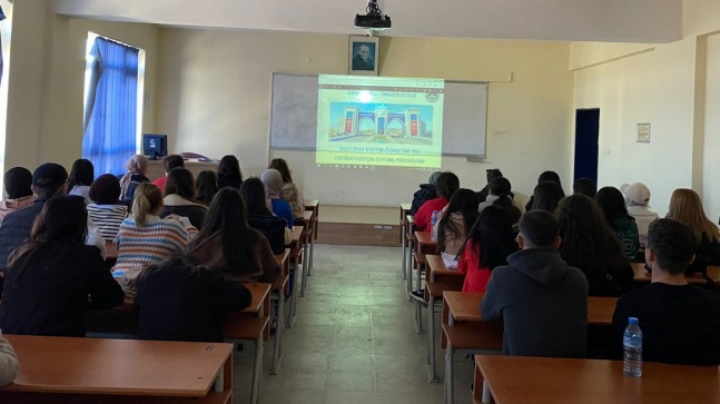 Oryantasyon eğitimi verildi